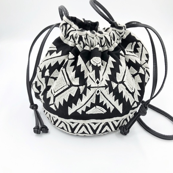 H&M Handbags - Boho Bucket Drawstring Bag/ Purse